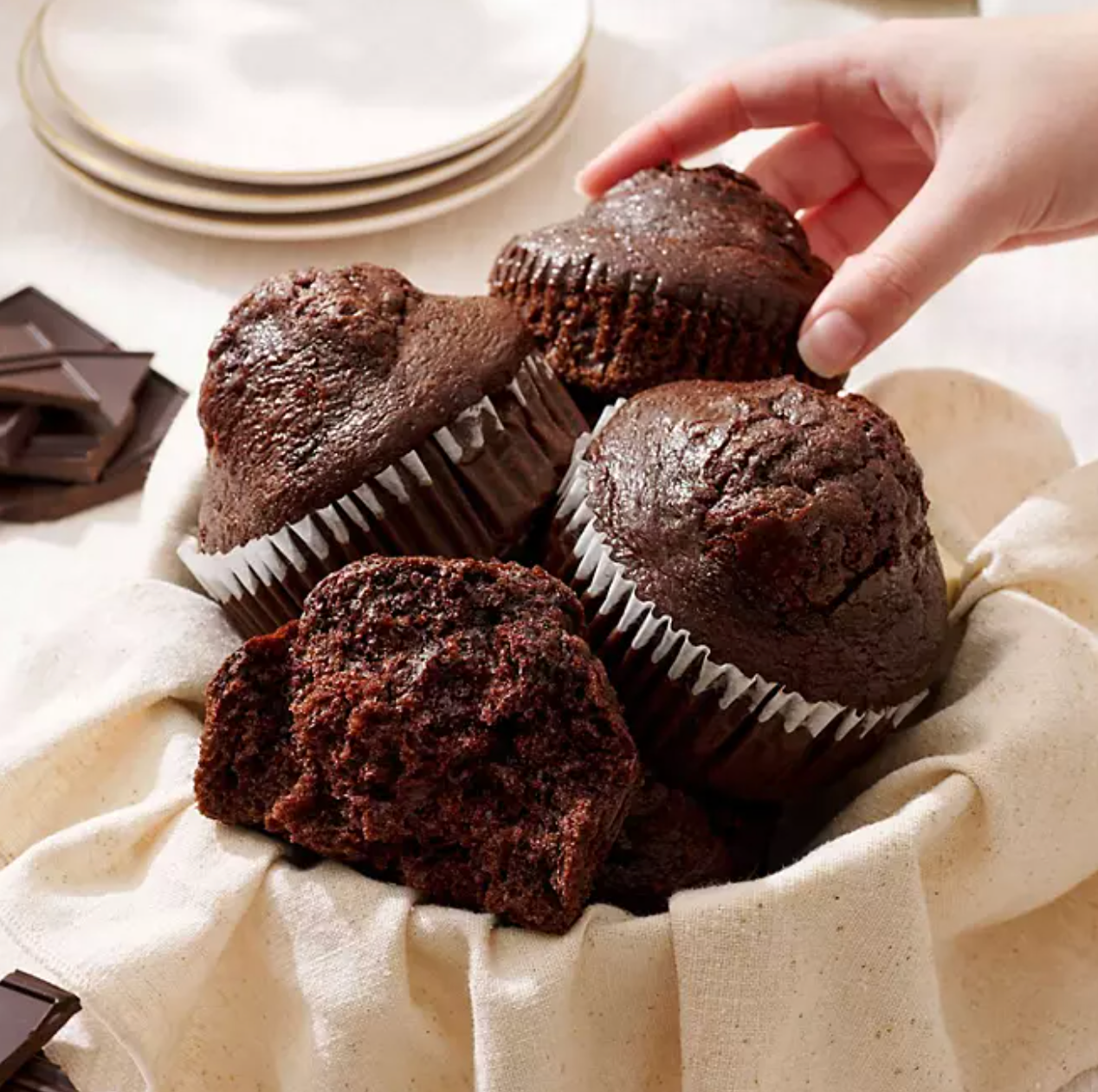 Double Chocolate Muffins